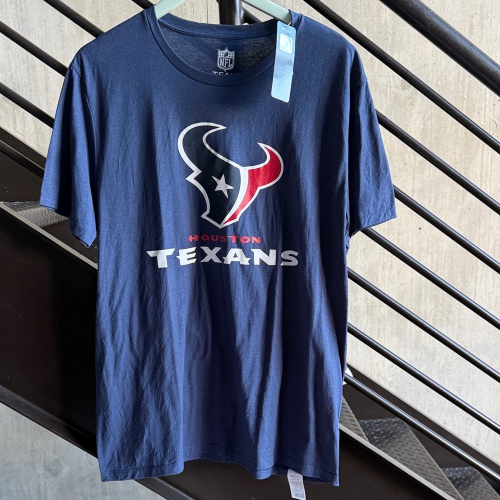 NFL Houston Texans Blue Short Sleeve Tee